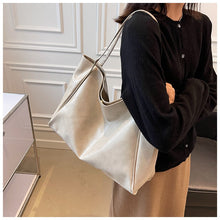 Load image into Gallery viewer, Women's Vintage Tote Bag - Large Capacity PU Leather Shoulder Handbag for Daily Use