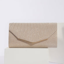 Load image into Gallery viewer, Vintage Evening Clutch Bag - Pleated Pillow Handbag for Women - Party Wedding Banquet Purse