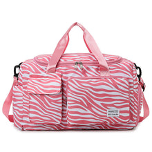 Load image into Gallery viewer, Large Capacity Fitness Tote Bag - Waterproof Travel Gym Bag with Dry-Wet Separation