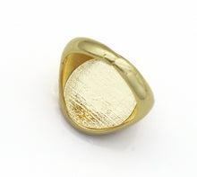 Load image into Gallery viewer, CZ Five Point Star Signet Ring, Sku#X341C