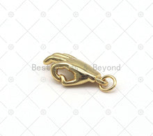 Load image into Gallery viewer, Enamel Colorful Evil Eye On Hand Shape Pendant, SKU#Y550