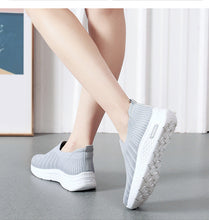 Load image into Gallery viewer, Women's Mesh Slip-On Sneakers | Breathable Lightweight Flat Walking Shoes