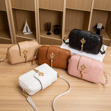 Load image into Gallery viewer, Women's Crossbody Phone Bag - Korean Style Embossed PU Leather Shoulder Bag