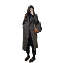 Load image into Gallery viewer, Women's Thickened Knee-length Mid-long Korean-style Wool Coat