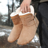 Leather Anti-Slip Five-Finger Shoes for Couples | Unisex Slip-On High-Top