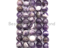 Load image into Gallery viewer, Quality Natural Amethyst Round Smooth beads, 6mm 8mm 10mm12mm,SKU#U458