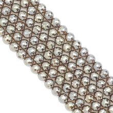 Load image into Gallery viewer, Mystic Champaign Agate Round Faceted Beads, Sku#UA317