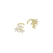 Load image into Gallery viewer, Gold flower ear cuff, Sku#LX611