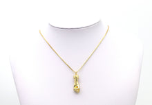 Load image into Gallery viewer, Gold Power Fist Charm, LK528
