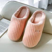 Load image into Gallery viewer, Women's Plush Cotton Slippers - Non-Slip Winter House Shoes Indoor Warm Comfort