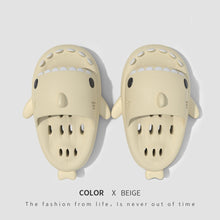 Load image into Gallery viewer, Shark Slides Shower Shoes With Drain Holes