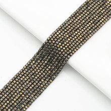 Load image into Gallery viewer, Genuine Pyrite Faceted Cube Beads, 2.5mm, Sku#U1552