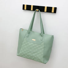 Load image into Gallery viewer, Diamond-Embossed Large-Capacity Tote Bag