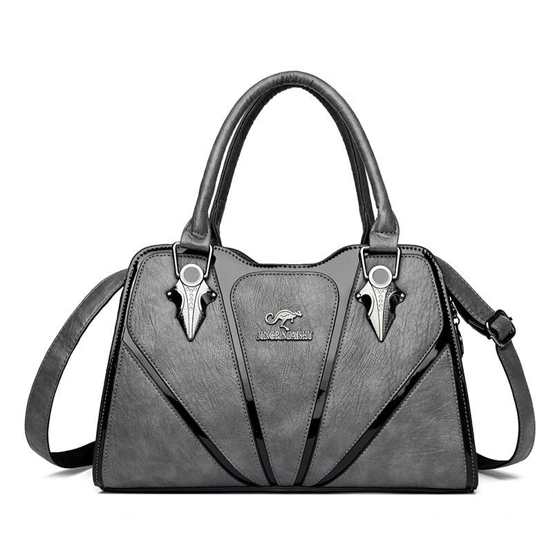 Women's Retro Shoulder Handbag | European & American Style PU Leather Bag