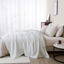 Load image into Gallery viewer, 100% Cotton Waffle Weave Blanket - Mikala Collection