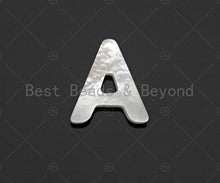 Load image into Gallery viewer, High Quality Mother of Pearl Initial Number Charm, Alphabet charm, sku#T154