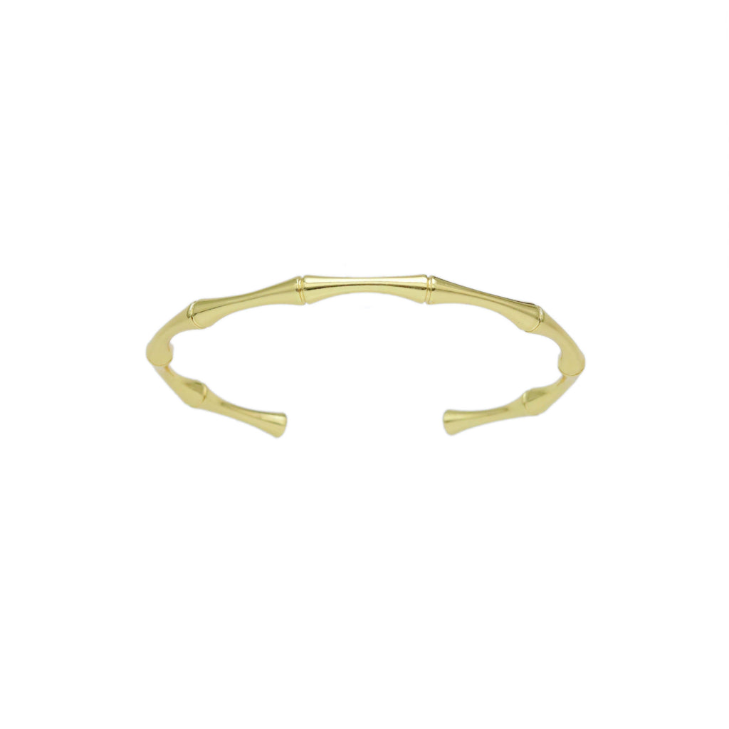 Bamboo Joint Cuff Bracelet, Sku#A280