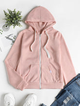 Load image into Gallery viewer, Womens Casual Sporty Cardigan With Zipper Hooded Sweatshirt