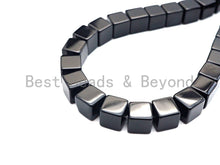 Load image into Gallery viewer, NEW STYLE!! Quality Natural Black Onyx Cube beads, 6mm/8mm/1