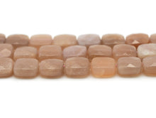 Load image into Gallery viewer, Natural Quality Faceted Teardrop Peach Moonstone Beads, Sku#HY4