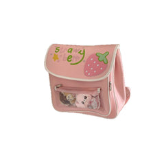 Load image into Gallery viewer, Japanese Anime Pain Bag Large Capacity PU Leather Backpack – Kawaii Campus Style