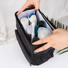 Load image into Gallery viewer, Portable Hanging Large-Capacity Toiletry Bag for Travel – Oxford Cloth Organizer