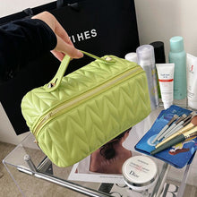 Load image into Gallery viewer, Geometric Print Waterproof Tote Bag - High Capacity PU Leather Storage Bag for Women