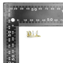 Load image into Gallery viewer, Eye Shape CZ Crown Adjustable Ring, Sku#A363
