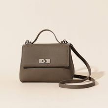 Load image into Gallery viewer, Women's Genuine Leather Crossbody Shoulder Bag | Lock Clasp | Phone &amp; Card Pockets