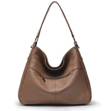 Load image into Gallery viewer, Women's High-Capacity Genuine Leather Crossbody Shoulder Bag | Retro Style