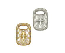 Load image into Gallery viewer, CZ Star Pendant, Sku#B159