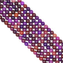 Load image into Gallery viewer, Sugilite Jade Round Smooth Beads, Sku#U2119