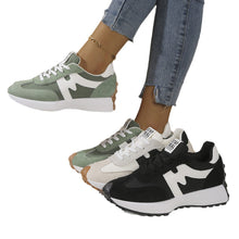 Load image into Gallery viewer, Women's Chunky Platform Sneakers - Casual Lace-Up Shoes