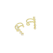 Load image into Gallery viewer, One Line CZ Click on Earring, Sku#LD556