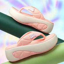 Load image into Gallery viewer, Women's Thick Sole Non-Slip Beach Flip-Flops | EVA Platform Sandals | Lightweight Summer Slides