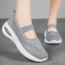 Load image into Gallery viewer, Women's Breathable Mesh Casual Sneakers - Lightweight Slip-On Flat Shoes