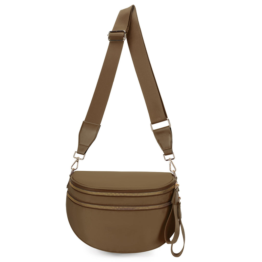 Women's High Capacity Oxford Cloth Crossbody Bag – Stylish Shell Shoulder Bag