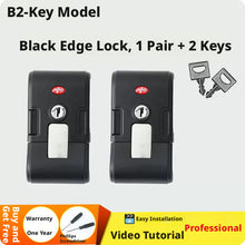 Load image into Gallery viewer, Luggage locker-paddle model-silver-1 piece