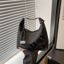 Load image into Gallery viewer, Women's Canvas Bucket Bag - Minimalist Crossbody Shoulder Bag with Adjustable Strap