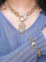 Load image into Gallery viewer, Chunky Oval Link Chain Necklace Bracelet, Sku#CL02
