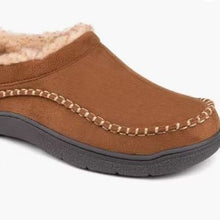 Load image into Gallery viewer, Men's Non-Slip Warm Fleece-Lined Suede Home Slippers | Indoor House Shoes