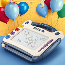 Load image into Gallery viewer, Magnetic 3-in-1 Drawing Board Toy, Draw, Write, Erase &amp; Repeat