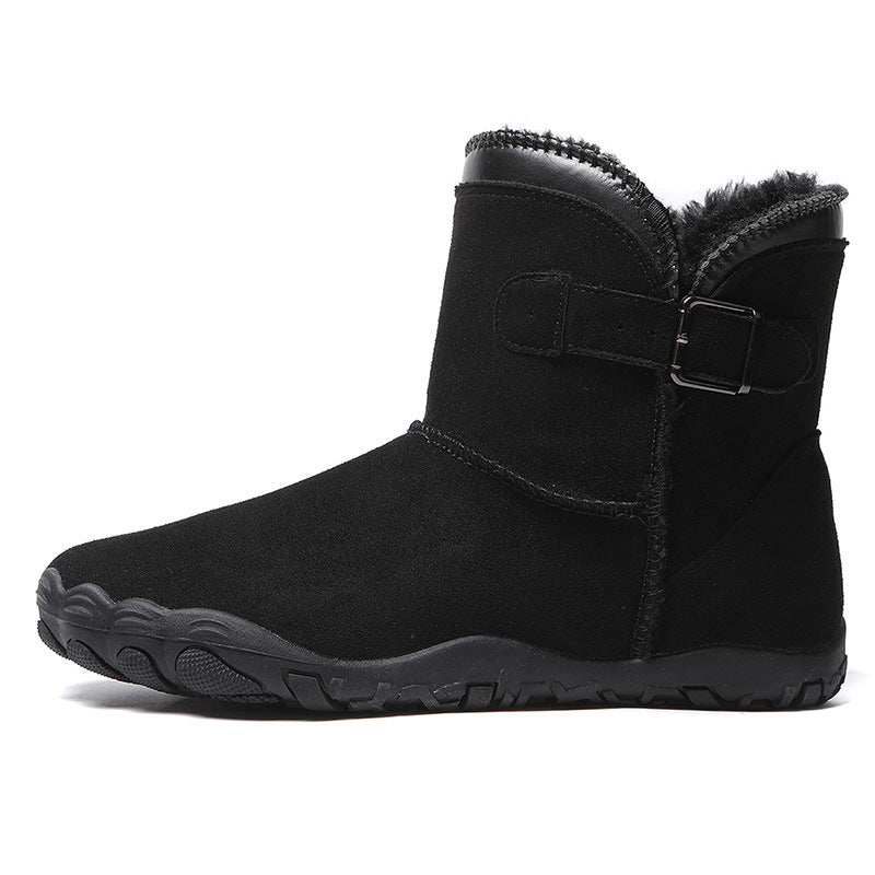 Unisex Warm Fleece-Lined Snow Boots | Waterproof Winter Boots for Men & Women