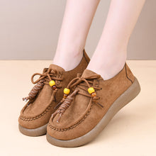 Load image into Gallery viewer, Vintage Beijing Style Women's Flats - Comfortable Low Heel Casual Shoes