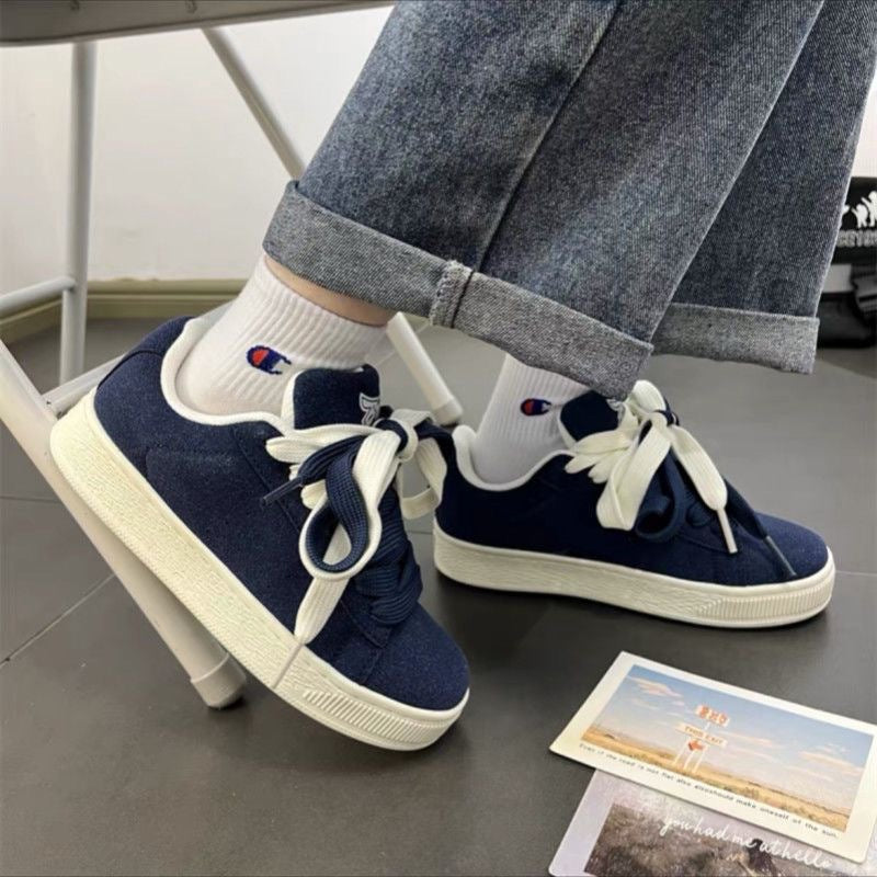 Men's Vintage Chunky Sole Sneakers - Retro Fashion Athletic Shoes