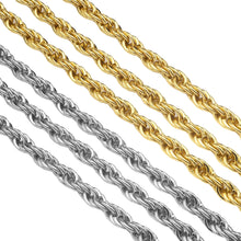 Load image into Gallery viewer, High-Quality Chunky 7mm Rope Chain, wholesale chain, sku#E533