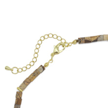 Load image into Gallery viewer, Picture Japser Gemstone Necklace, EF544