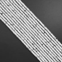 Load image into Gallery viewer, 2x4mm Smooth Rondelle Howlite Beads, Sku#U1960