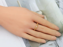 Load image into Gallery viewer, Thin Gold Link Stackable Ring, Sku#LD312