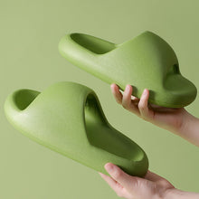 Load image into Gallery viewer, Unisex Thick-Bottom EVA Slide Slippers | Candy Color Cushioned Platform Sandals